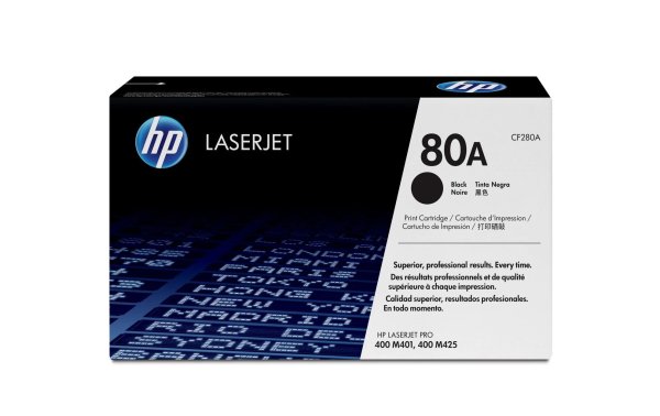 HP Toner Nr. 80A (CF280A) Black