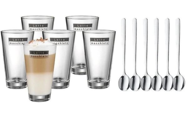 WMF Latte Macchiato Becher Clever & More 280 ml, 12 Stück