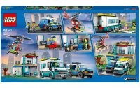 LEGO® City Hauptquartier der Rettungsfahrzeuge 60371