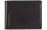 Maverick Portemonnaie All Black Compact 11.4 x 8.5 cm, Schwarz