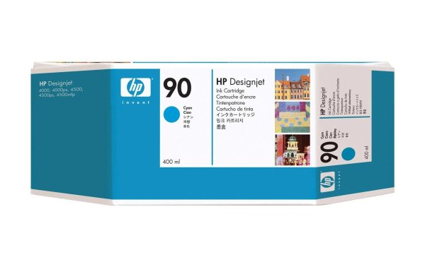 HP Tinte Nr. 90 (C5061A) Cyan