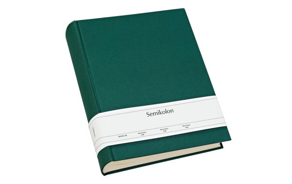 Semikolon Fotoalbum Classic Large 24.5 cm x 30.5 cm Dunkelgrün