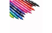 Tombow Fineliner TwinTone Brights 0.8 mm, 0.3 mm, 12...