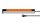 STEFFEN 19" Steckdosenleiste 8x T23 ,Orange, 1HE