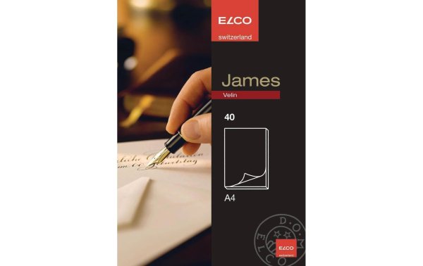 ELCO Briefpapierset James Velin A4 40 Stück