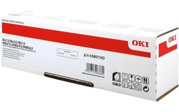 OKI Toner 45807102 Black