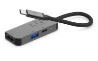 LINQ by ELEMENTS Dockingstation 3in1 USB-C Multiport Hub
