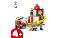 LEGO® City Feuerwehrstation und Löschauto 60375