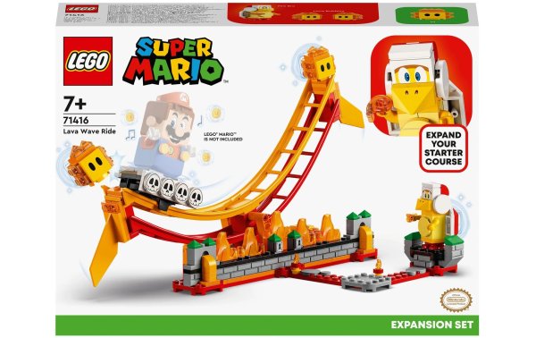 LEGO® Super Mario Lavawelle-Fahrgeschäft – Erweiterungsset 71416