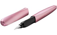 Pelikan Füllfederhalter Twist Metallic Medium (M), Rosa