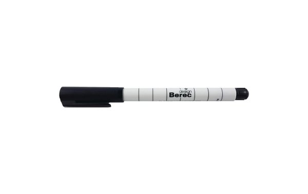 Berec Whiteboard-Marker Schmal Schwarz