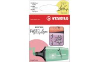 STABILO Textmarker Pastell Mini 3 Stück
