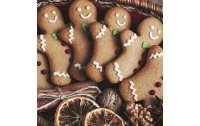 Paper + Design Weihnachtsservietten Gingerbread Men 33 cm...