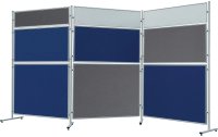 Franken Raumteiler Eco 120 x 90 cm, Blau