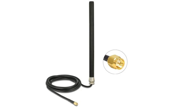 Delock LTE-Antenne SMA SMA 3 dBi Rundstrahl