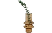 House Nordic Vase Zaro 18 cm, Braun