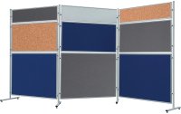 Franken Raumteiler Eco 120 x 120 cm, Blau