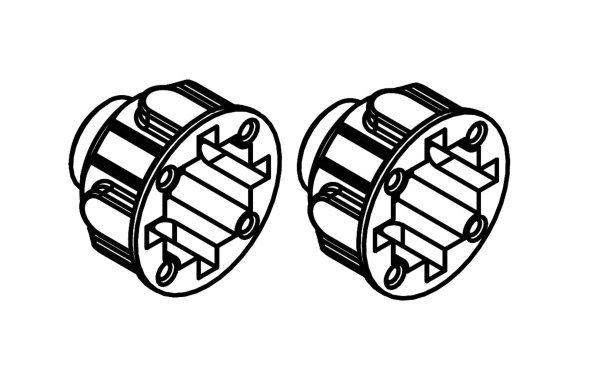 Amewi Differentialgehäuse RCX10