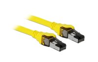 Delock Patchkabel RJ-45-RJ45 Cat 8.1, S/FTP, 5 m, Gelb