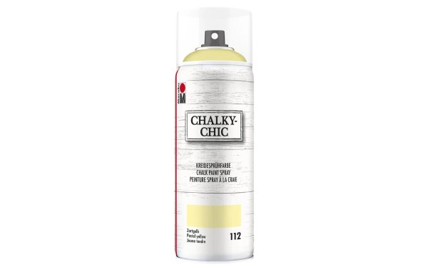 Marabu Kreidesprühfarbe Chalky-Chic 400 ml, Gelb