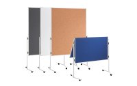 Franken Moderationswand Eco 150 cm x 120 cm, Weiss, einteilig