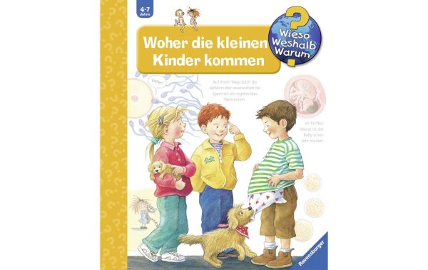 Ravensburger Kinder-Sachbuch WWW Woher die kleinen Kinder kommen