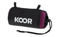 KOOR Badetuch Silva Magenta L 80 x 130 cm