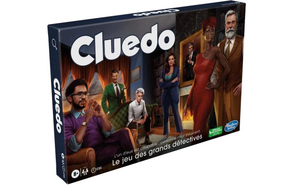 Hasbro Gaming Familienspiel Cluedo Classic -FR-