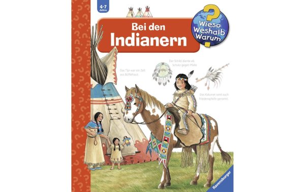 Ravensburger Kinder-Sachbuch WWW Bei den Indianern