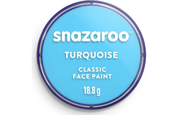 Snazaroo Schminkfarbe Blister 18 ml, Türkis