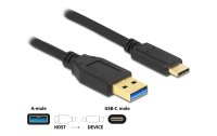 Delock USB 3.1-Kabel USB A - USB C 2 m