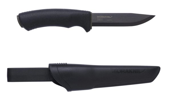 morakniv Survival Knife Bushcraft Schwarz