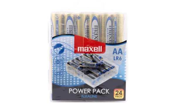 Maxell Europe LTD. Batterie AA 24 Stück