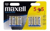 Maxell Europe LTD. Batterie AAA 5+5 Stück