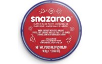 Snazaroo Schminkfarbe Blister 18 ml, Leuchtrot