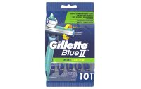 Gillette Herrenrasierer Blue II Plus Slalom Einweg 10...