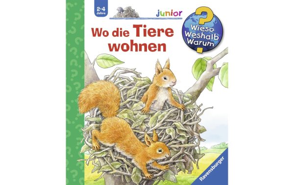 Ravensburger Kinder-Sachbuch WWW Wo die Tiere wohnen