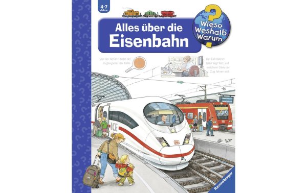 Ravensburger Kinder-Sachbuch WWW Alles über die Eisenbahn