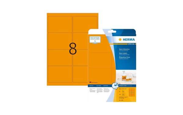 HERMA Universal-Etiketten 9.91 x 6.77 cm, 160 Etiketten