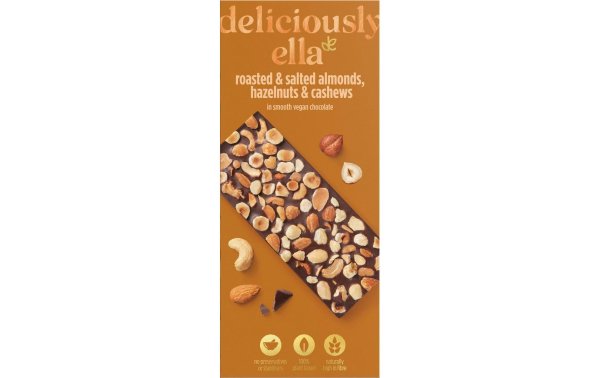 Deliciously Ella Tafelschokolade Mixed Nuts 85 g