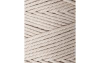lalana Wolle Macrame rope 2 mm, 500g, Beige