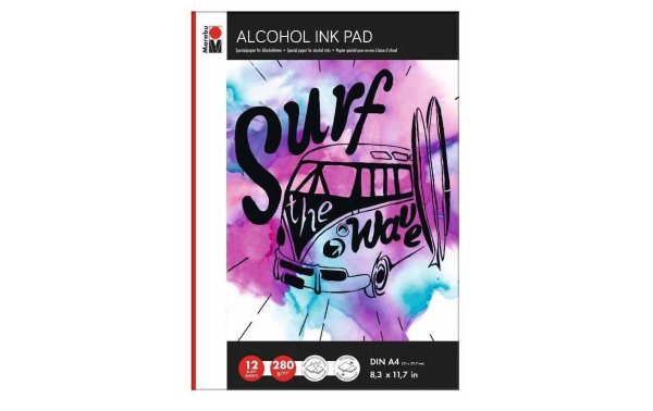 Marabu Malblock Alcohol Ink Pad A4