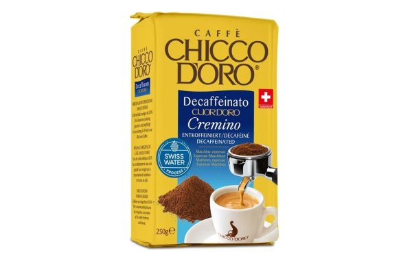 Chicco dOro Kaffee gemahlen Cuor dOro Cremino entkoffeiniert 250 g