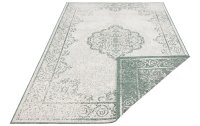 Northrugs Teppich Twin Supreme Cebu, 80 x 150 cm, Crème/Grün