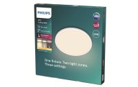 Philips Deckenleuchte Ozziet CL570, Ø 40 cm, 22W, 2700K, Weiss