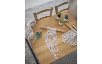 lalana Wolle Macrame rope 2 mm, 500g, Rostbraun