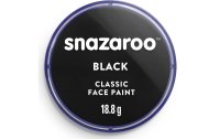 Snazaroo Schminkfarbe Blister 18 ml, Schwarz