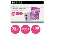 Leitz Laminierfolie 65 x 95 mm, 125 µm, 100 Stück, Glänzend