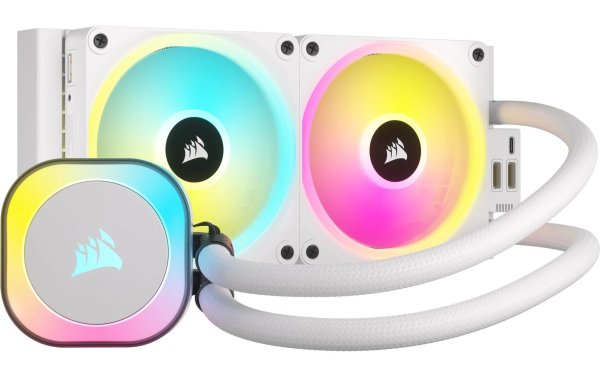 Corsair Wasserkühlung iCUE LINK H100i RGB Weiss