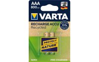 Varta Akku Recharge Accu Recycled AAA 800mAh  800 mAh